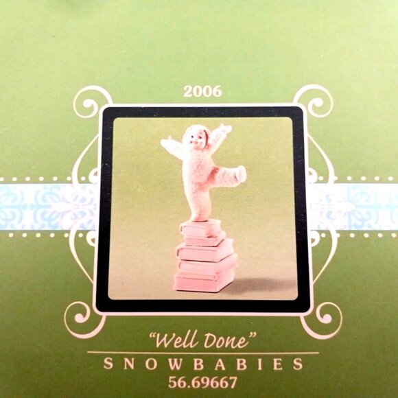 Department 56 Snowbabies Well Done Figurine New - From 2006 - Picture 6 of 11